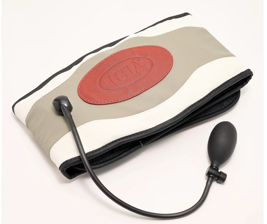 BACKOSAGE Cordless Inflatable Decompression Back Massage Belt Hot Cold Air NIB