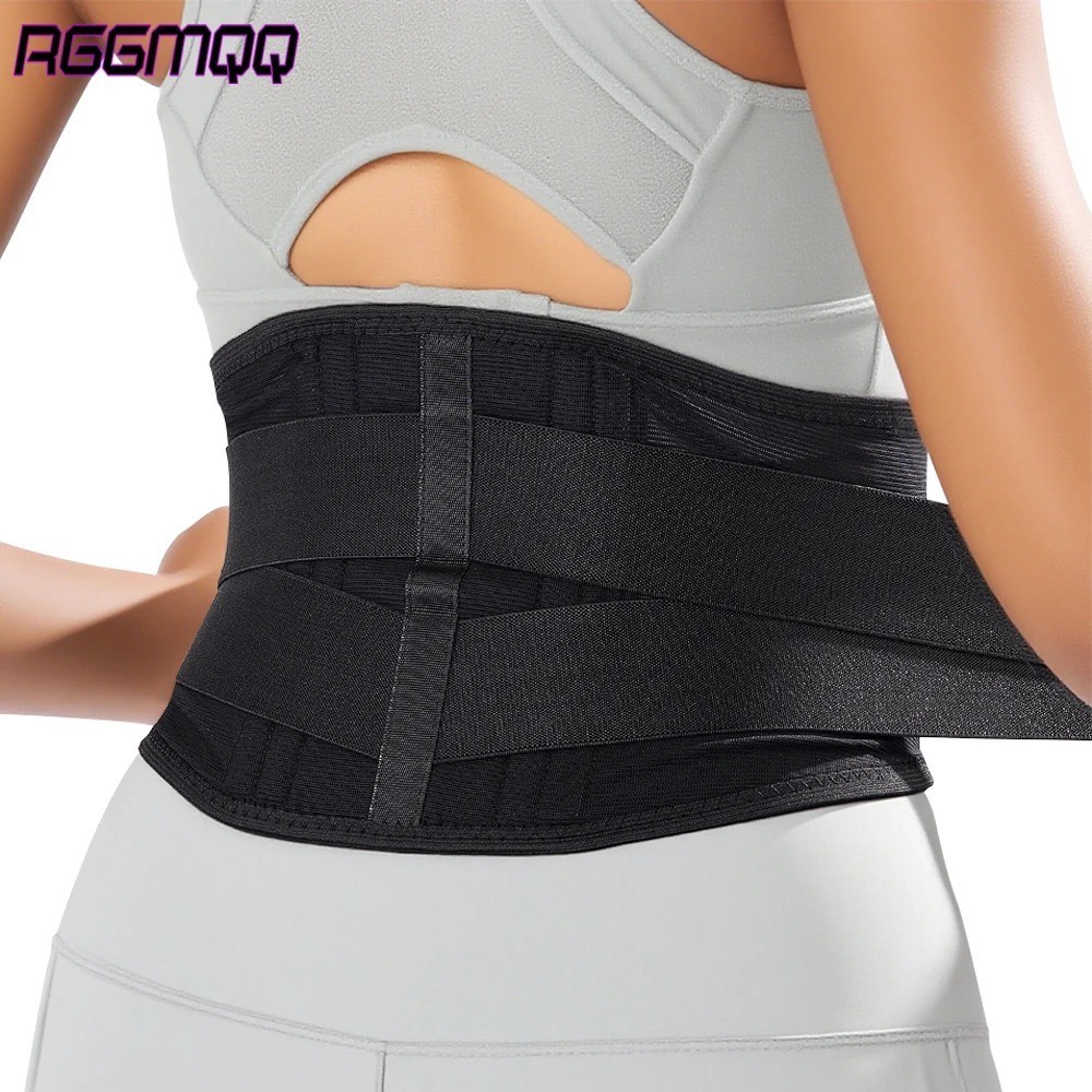 Adjustable Lower Back Brace Lumbar Support Waist Belt for Men Women Pain Relief