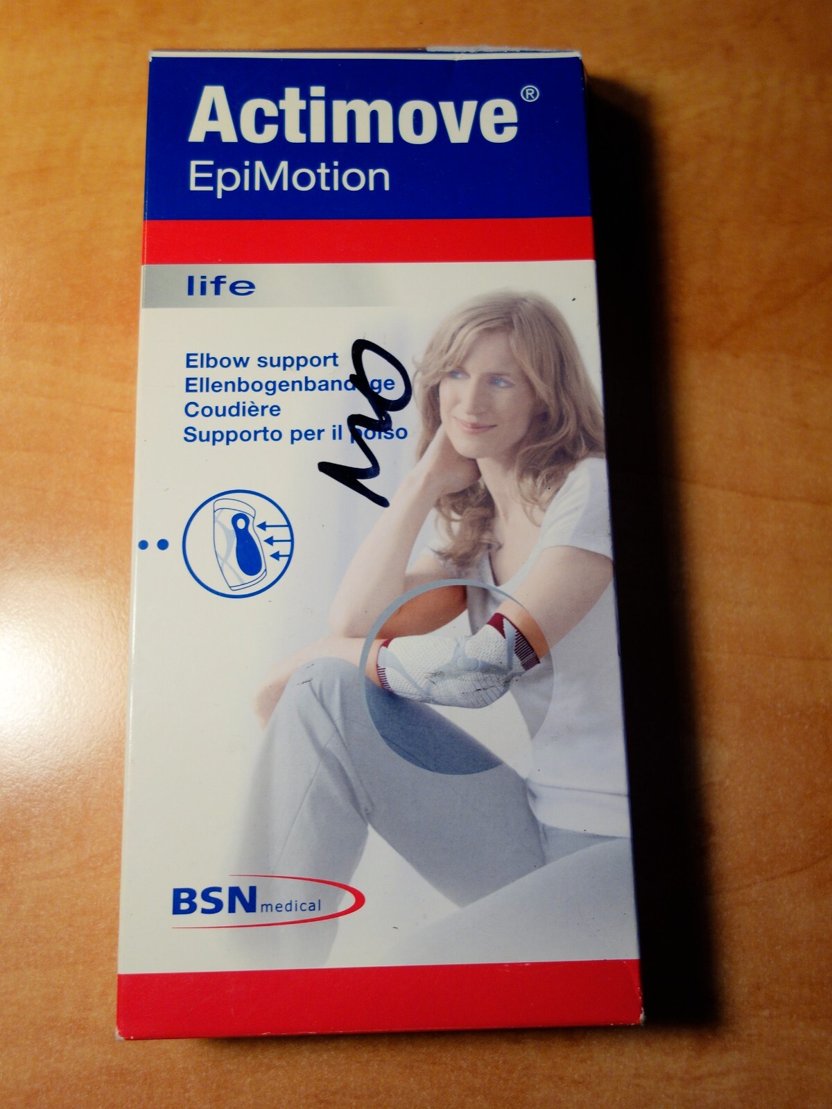 Actimove EpiMotion, Elbow Support, Size L, Made in Germany, NEW Open Box
