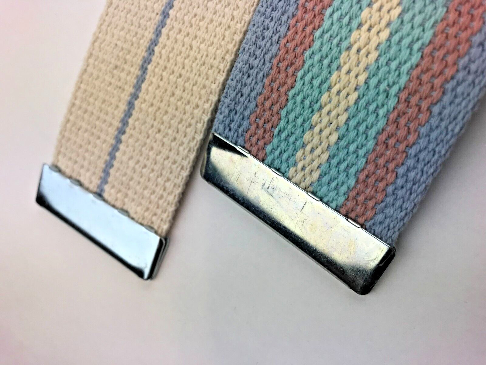 Deroyal Gait Belts Heavy Duty Universal Rainbow Pastel Stripe Therapy 62″ & 66″
