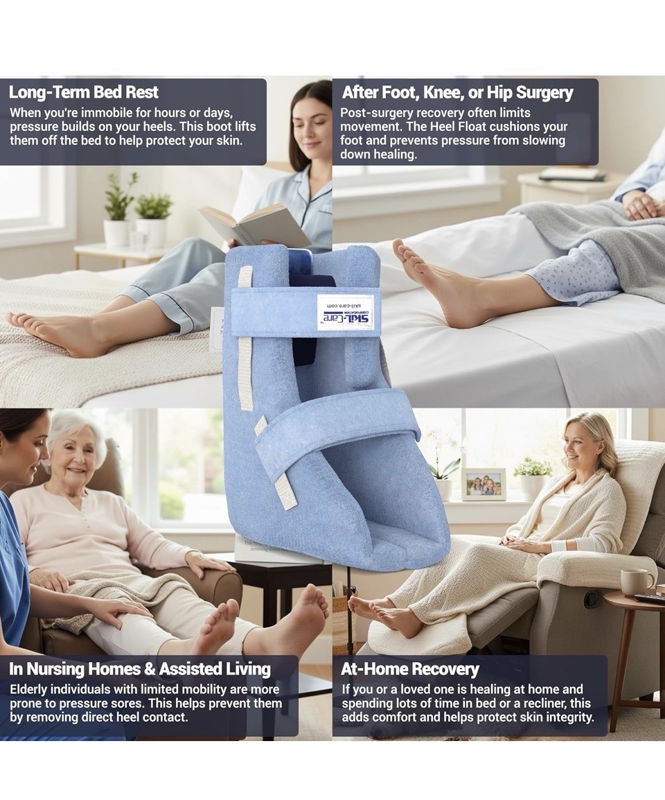 Skil Care Orthopedic Heel Float Boot for Ulcer Prevention Small New