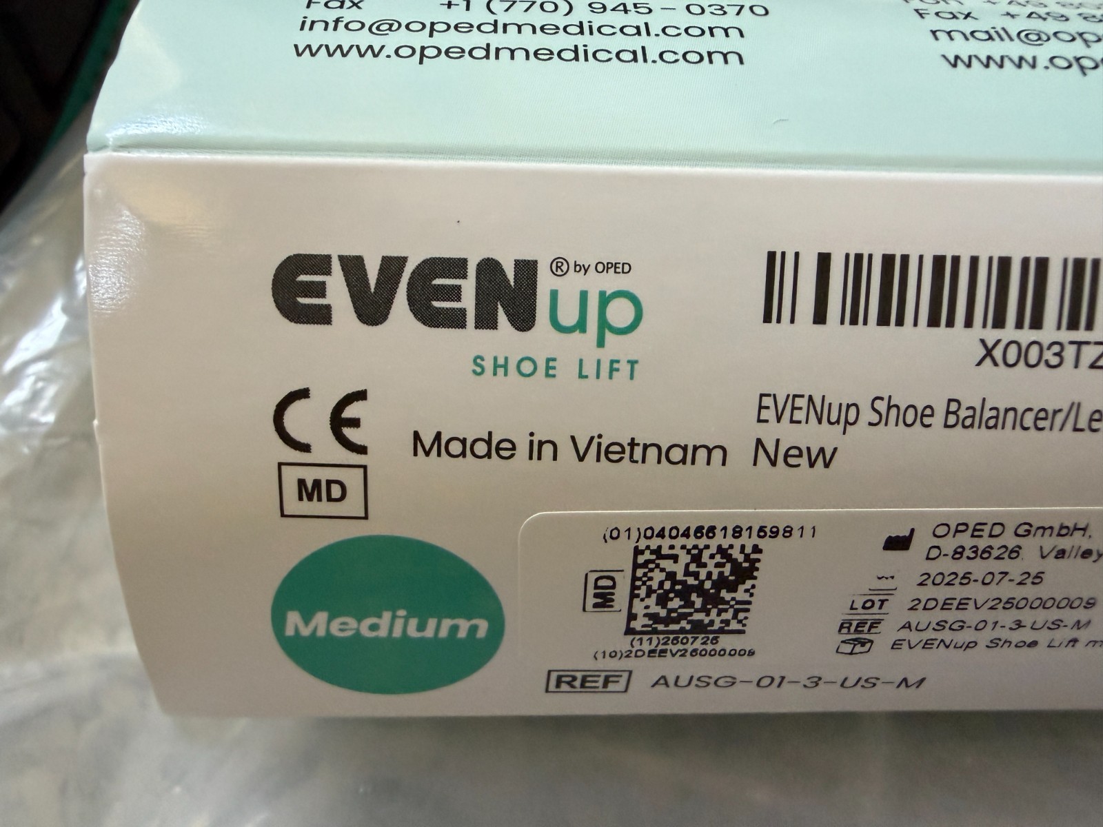 VACOped Achilles Walking Boot (Medium) + EvenUp + Night Splint