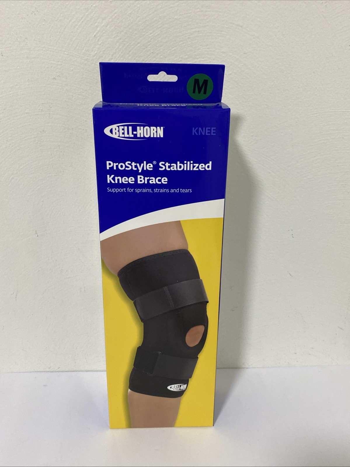 New Bell-Horn ProStyle Knee Brace For Sprains Strains And Tears 201M Size M