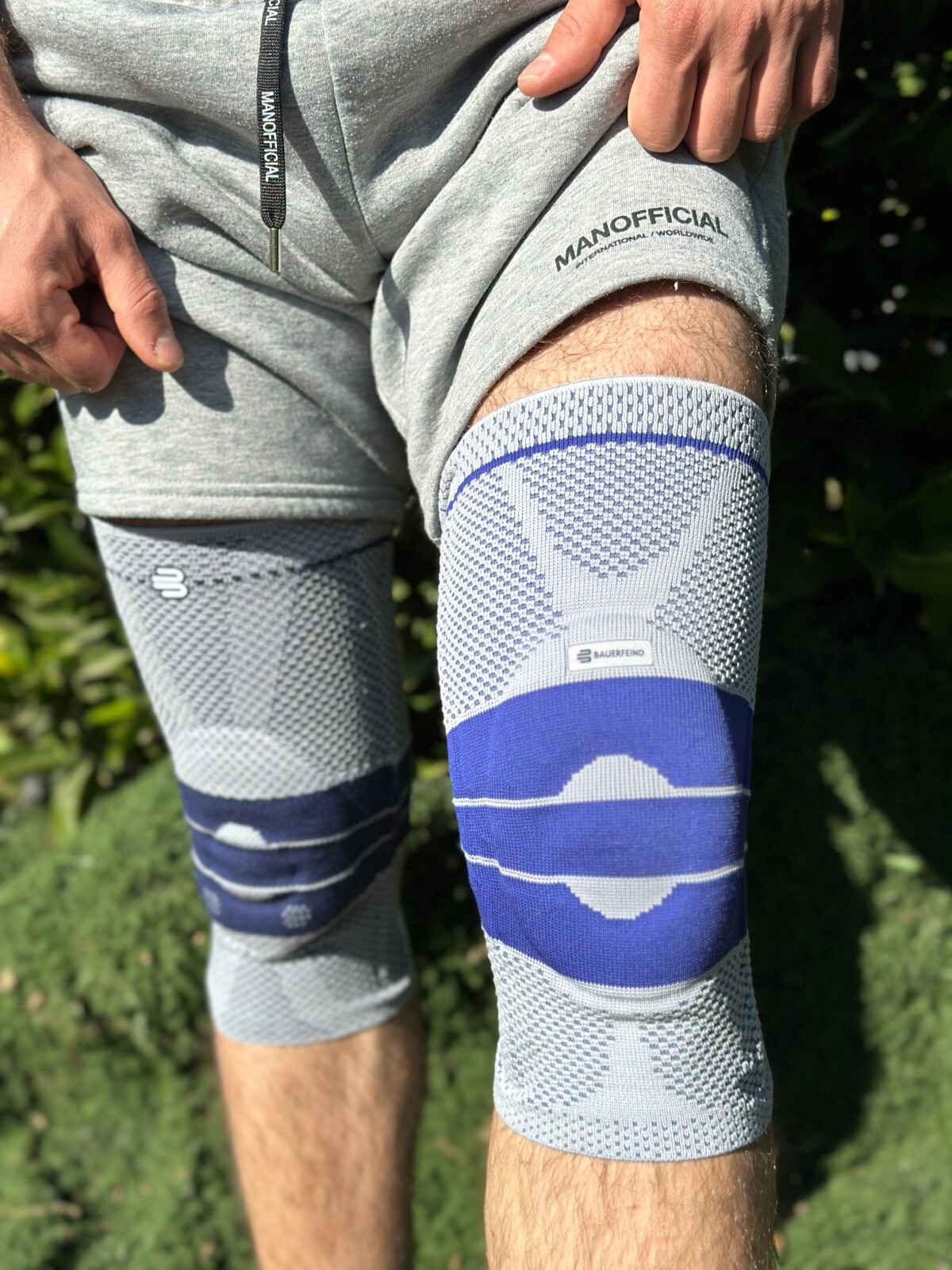 Bauerfeind GenuTrain Size 6 Knee Joint Brace Patella Support Meniscus Sleeve ACL