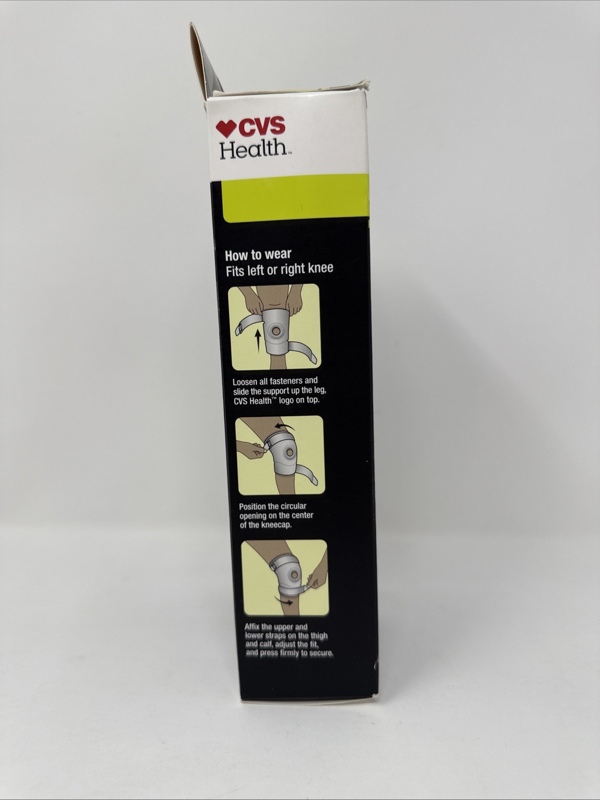 CVS Health Compression Knee Support Brace for Pain Relief – Large Size
