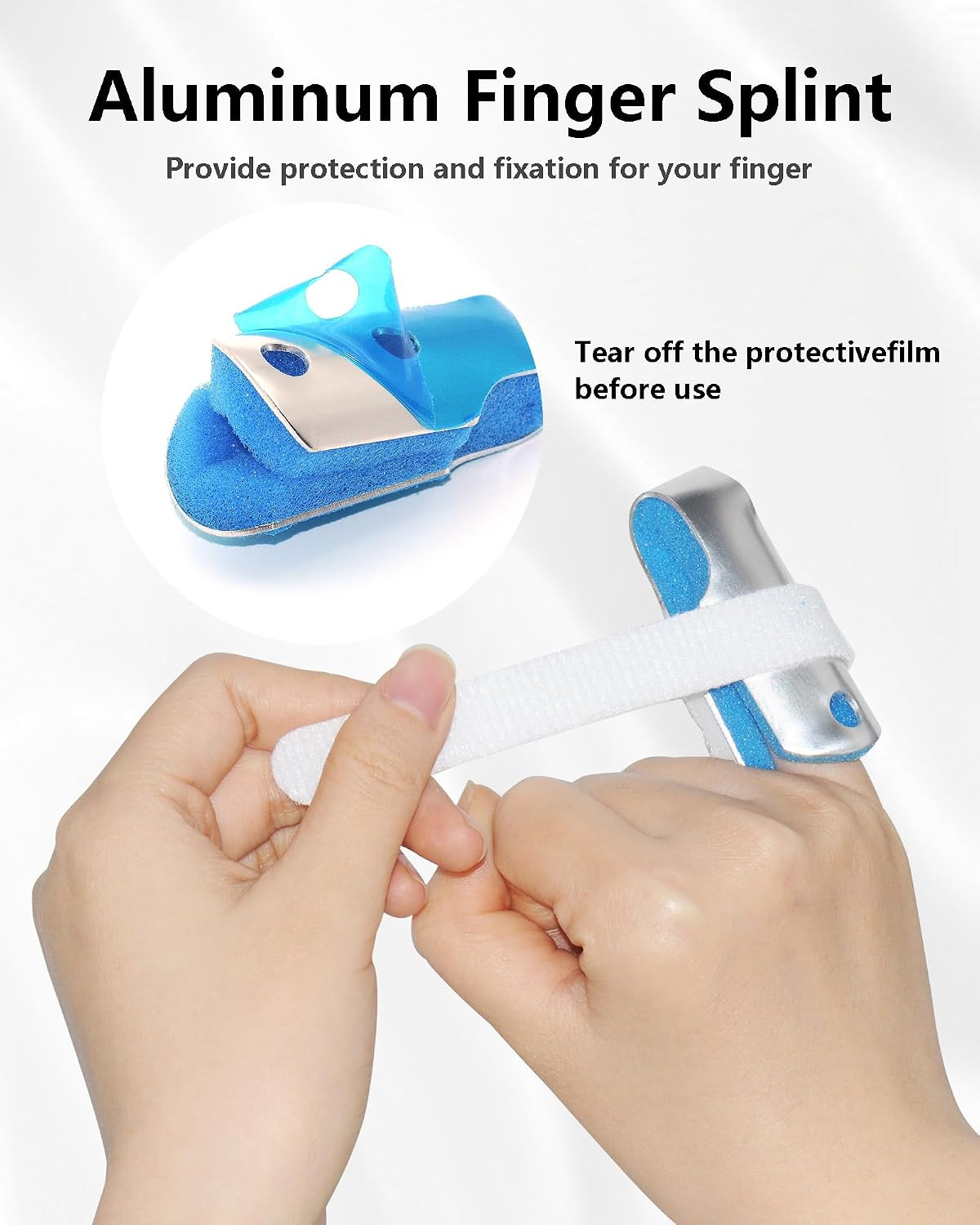 Pinky Finger Splint Kids, Trigger Finger Splint, 2PCS, Small | For Thumb, Arthri