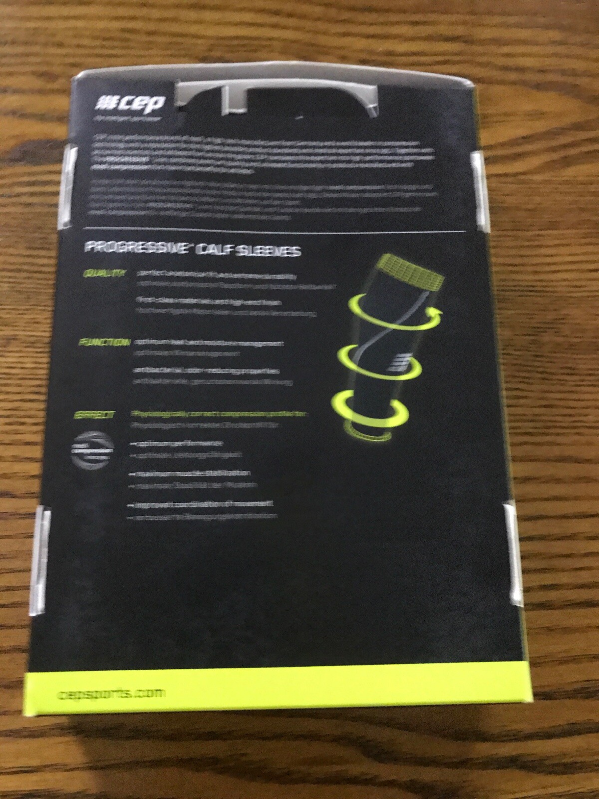 CEP Sportswear Allsports Compression Sleeves Women’s Size II Medium Black