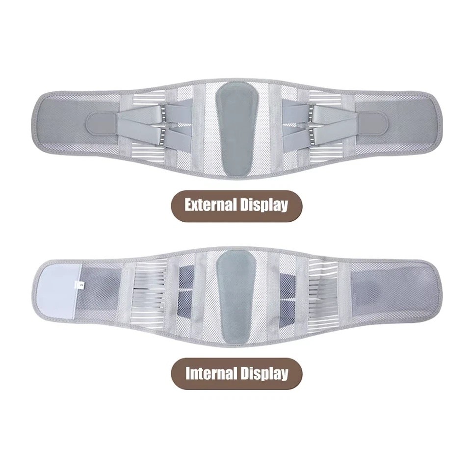 Adjustable Lower Back Brace Lumbar Support Waist Belt For Men Women Pain Relief