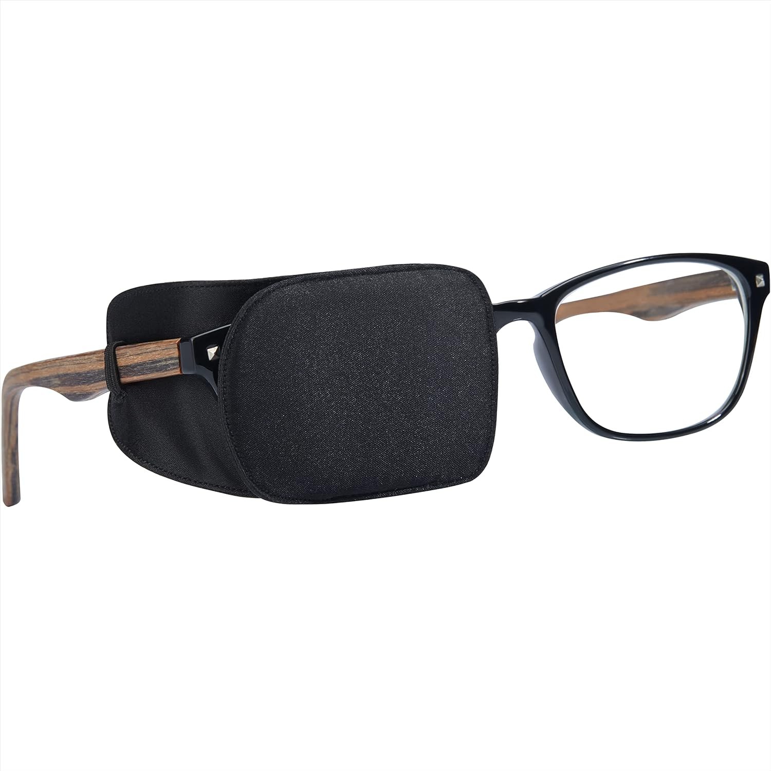Breathable Light Blocking Mulberry Silk Eye Patch for Glasses