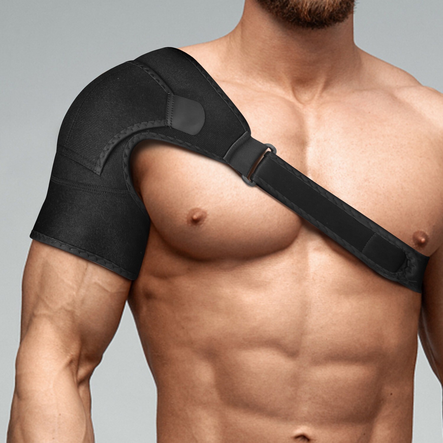 Shoulder Dislocation Support Wrap Pain Relief Strap Adjustable Shoulder Protecti