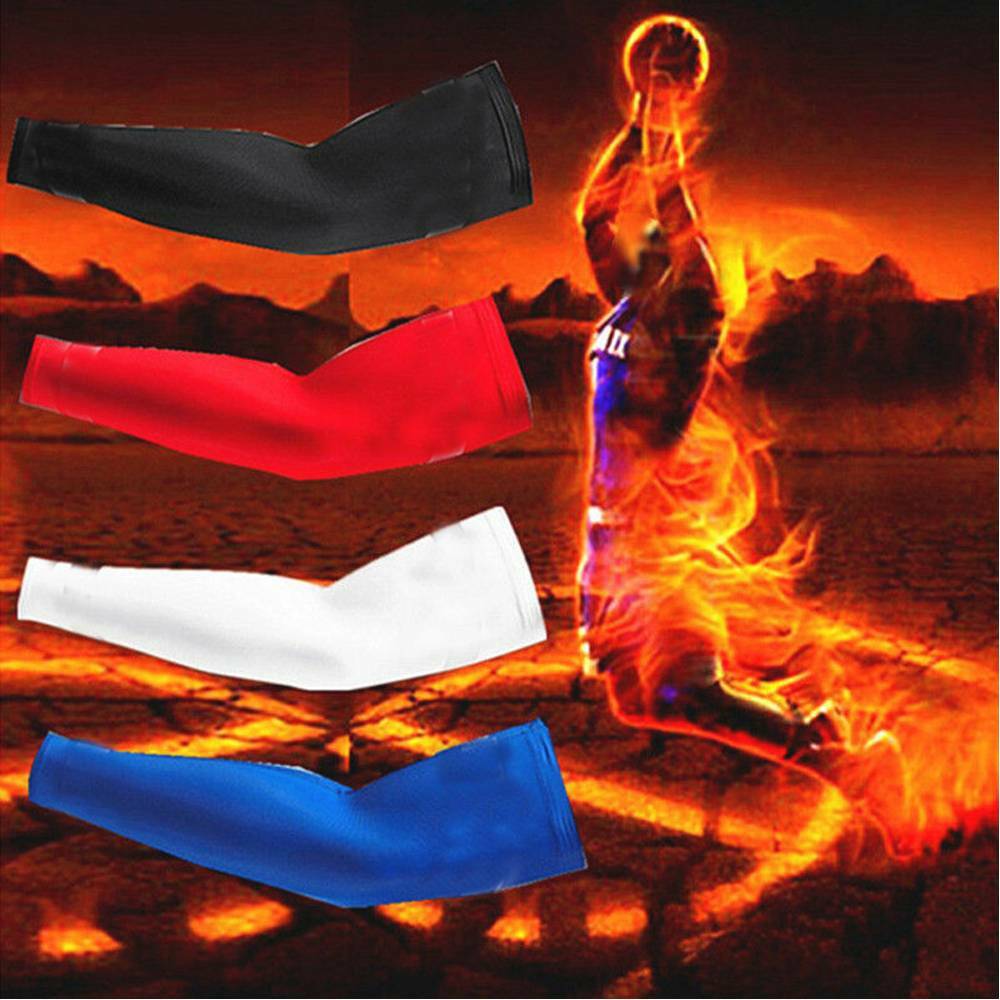 Compression Sleeve Elbow Support Brace Arm Basketball Warm Elastic Men Women US