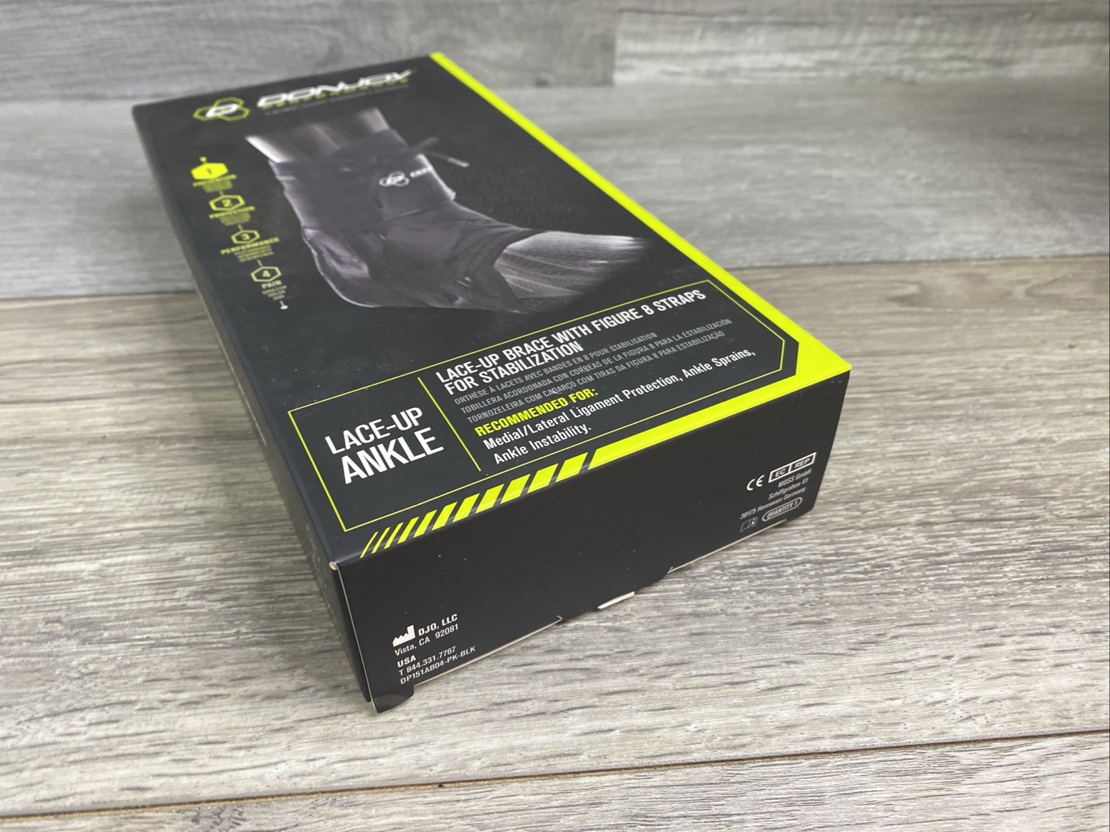 DonJoy Performance 🦶Size M Medium 12″-13″ Lace-Up Ankle Brace Stabilizer