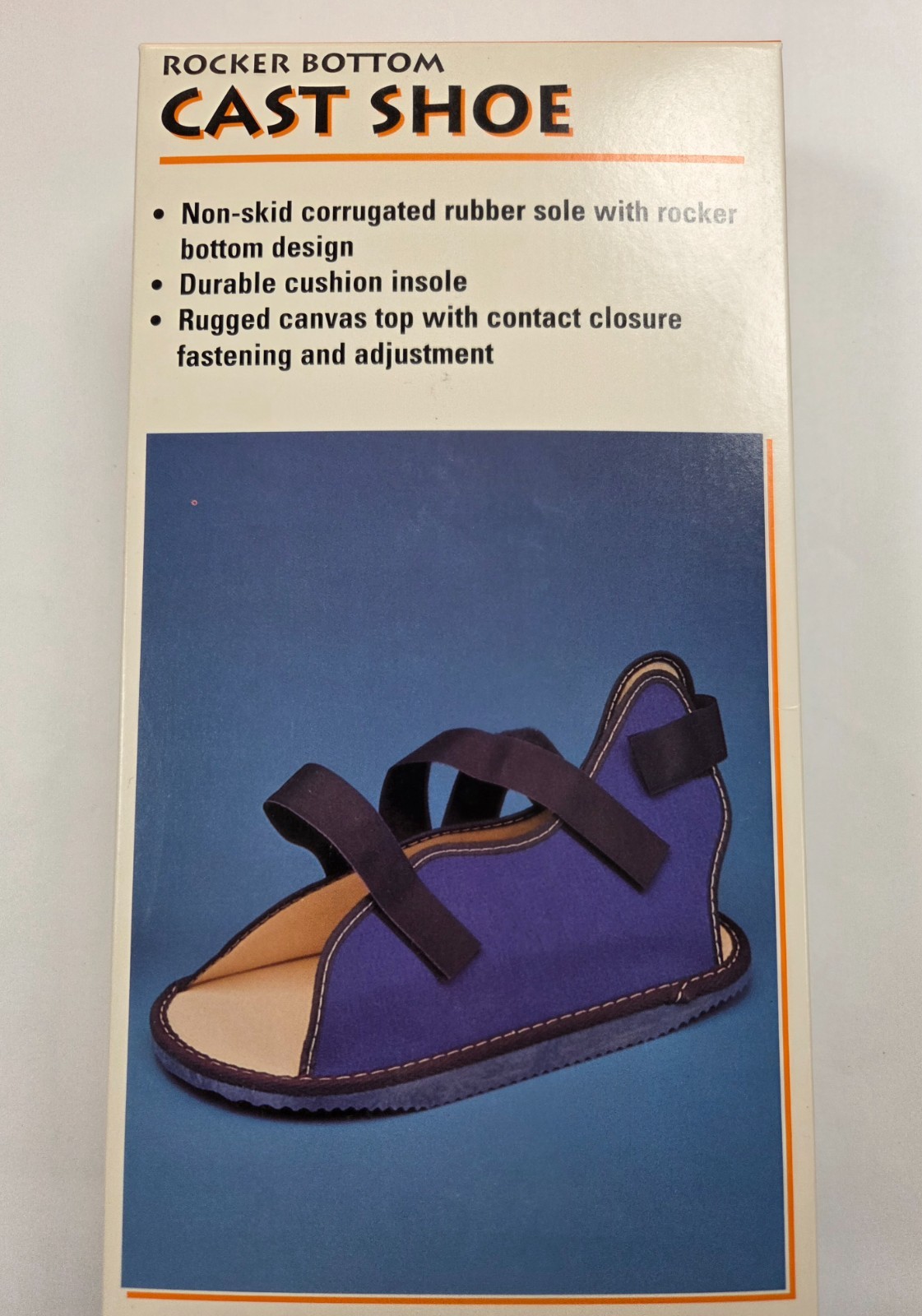 Champion Rocker Bottom Cast Shoe – Size Small