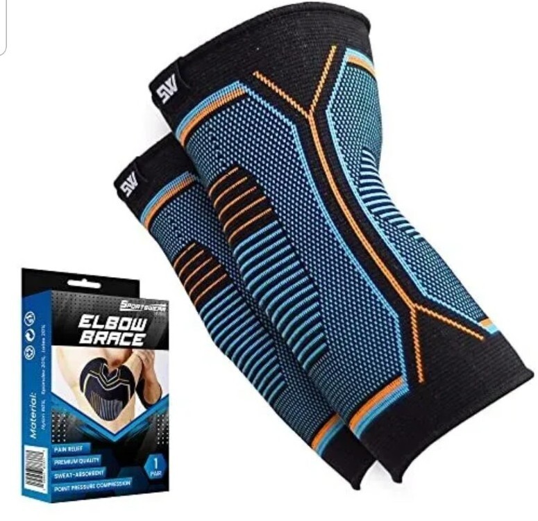 Sportswear Studio Elbow Brace Pack of 2 Anti Slip Size Small NEW