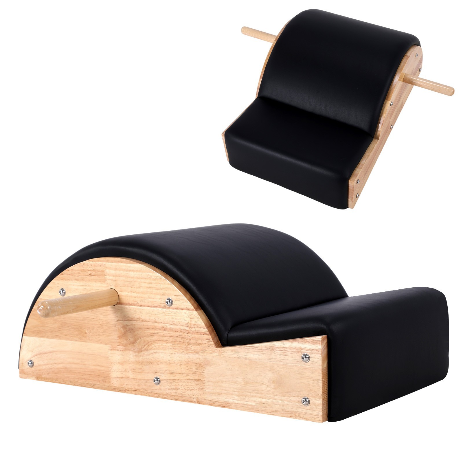 Pilates Spine Corrector Solid Wood Posture Corrector Reformer Wedge Fitness Pila