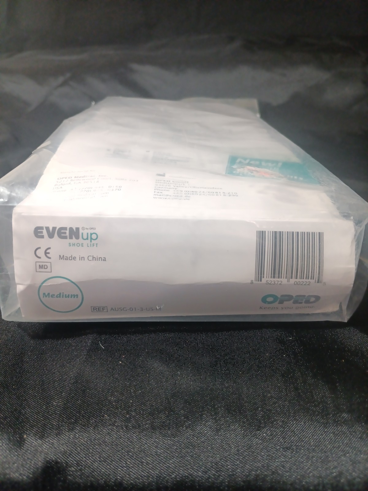 EvenUp Shoe Lift-Size Medium – Size 8.5 – 10.5 Mens or 9 – 11 Womens – Brand New