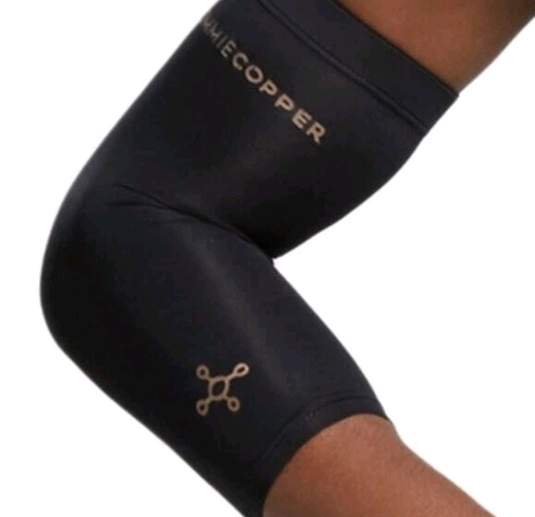 Tommie Copper Vitality Compression Elbow Sleeve Size 6 XL. Black. NEW.