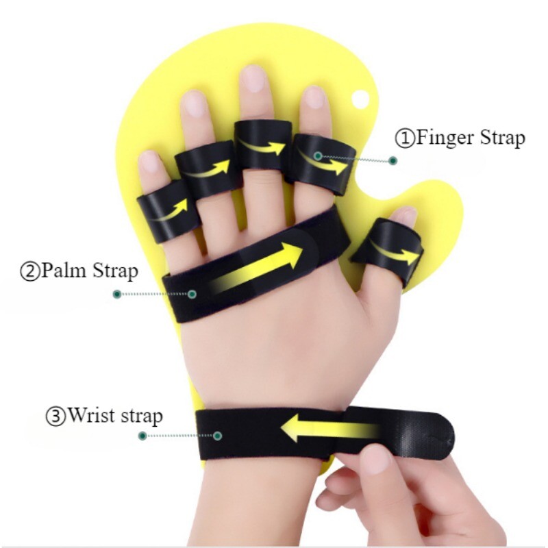 Finger Orthotics Fingerboard Stroke Hand Splint Training Support for Both Hand