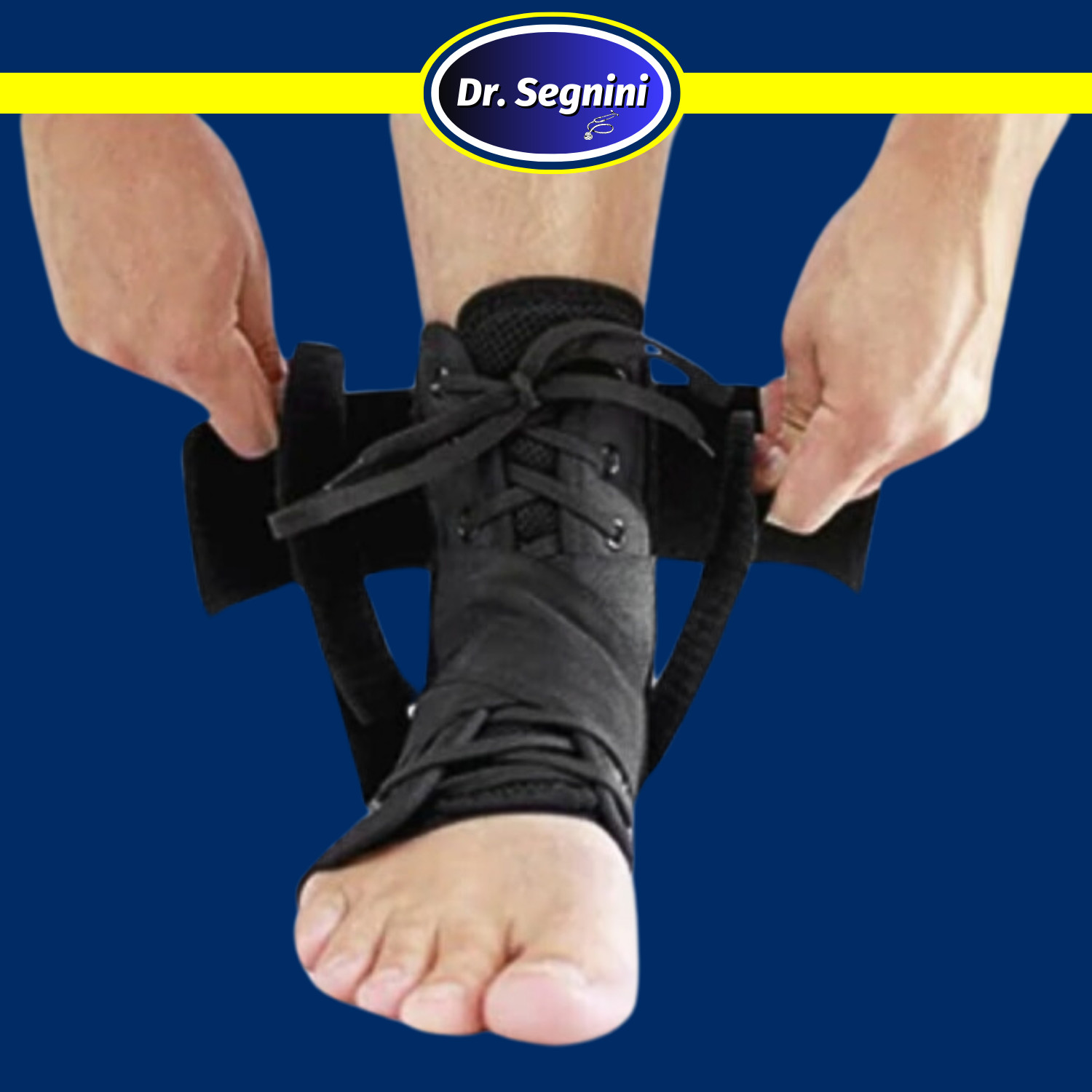 Ankle Brace Bandage Straps Sports Safety Adjustable Protectors Supports