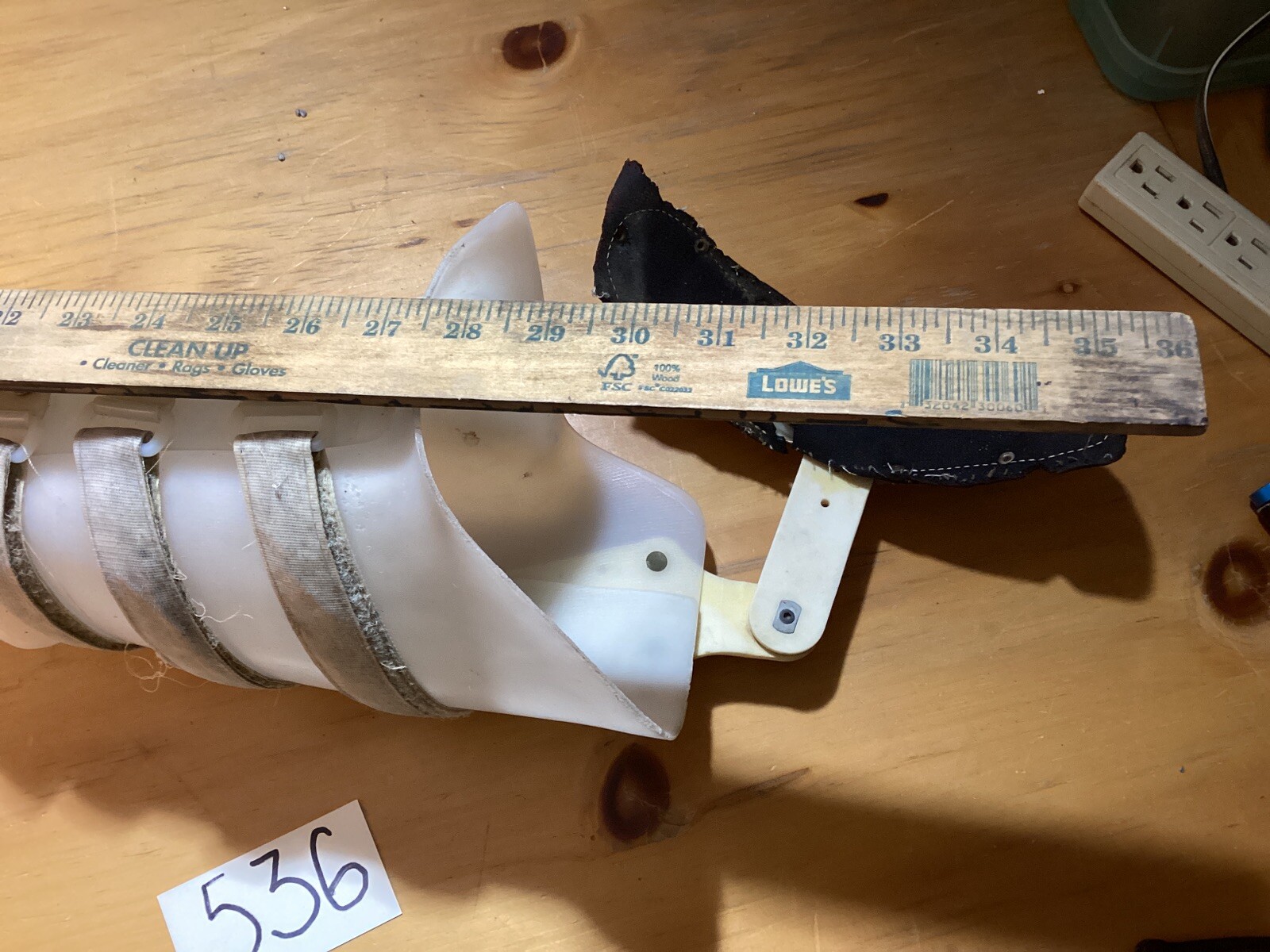 Rare Artificial Prosthetic Peg Leg Left Foot See Pictures For Condition / Size