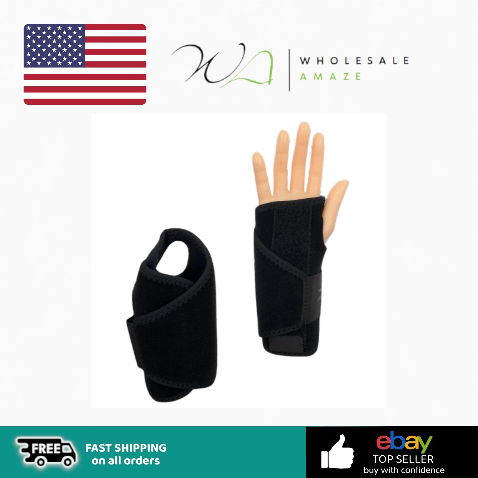 HELLY & WEBER Wrist Brace, Short, Right , 5819R