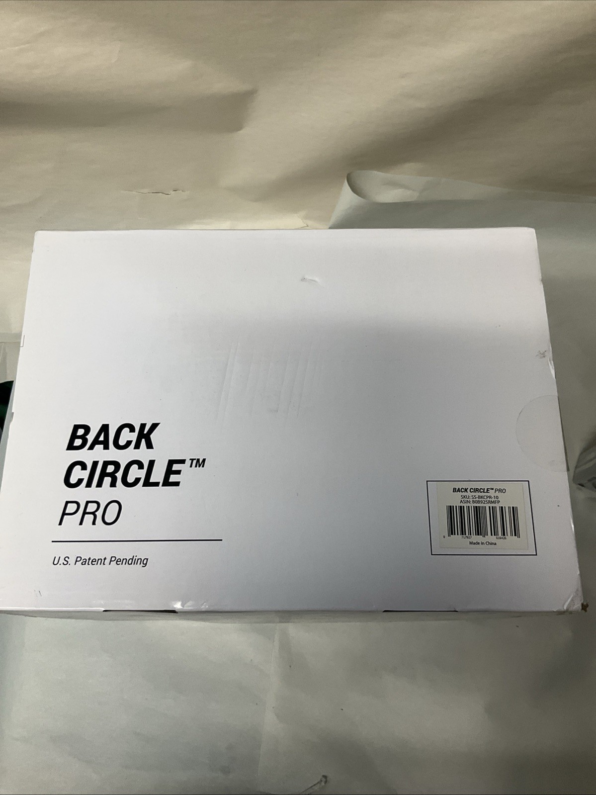 Back Circle Pro 10” Back Wheel. Back Stretcher & Back Cracker for Back Pain NEW