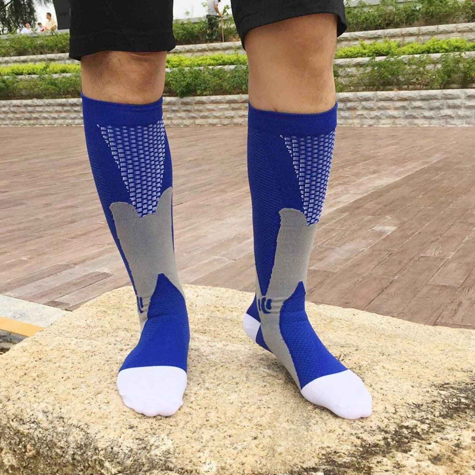 1-3pair Compression Socks Running Football Soccer Stockings Men Women Sport Sock
