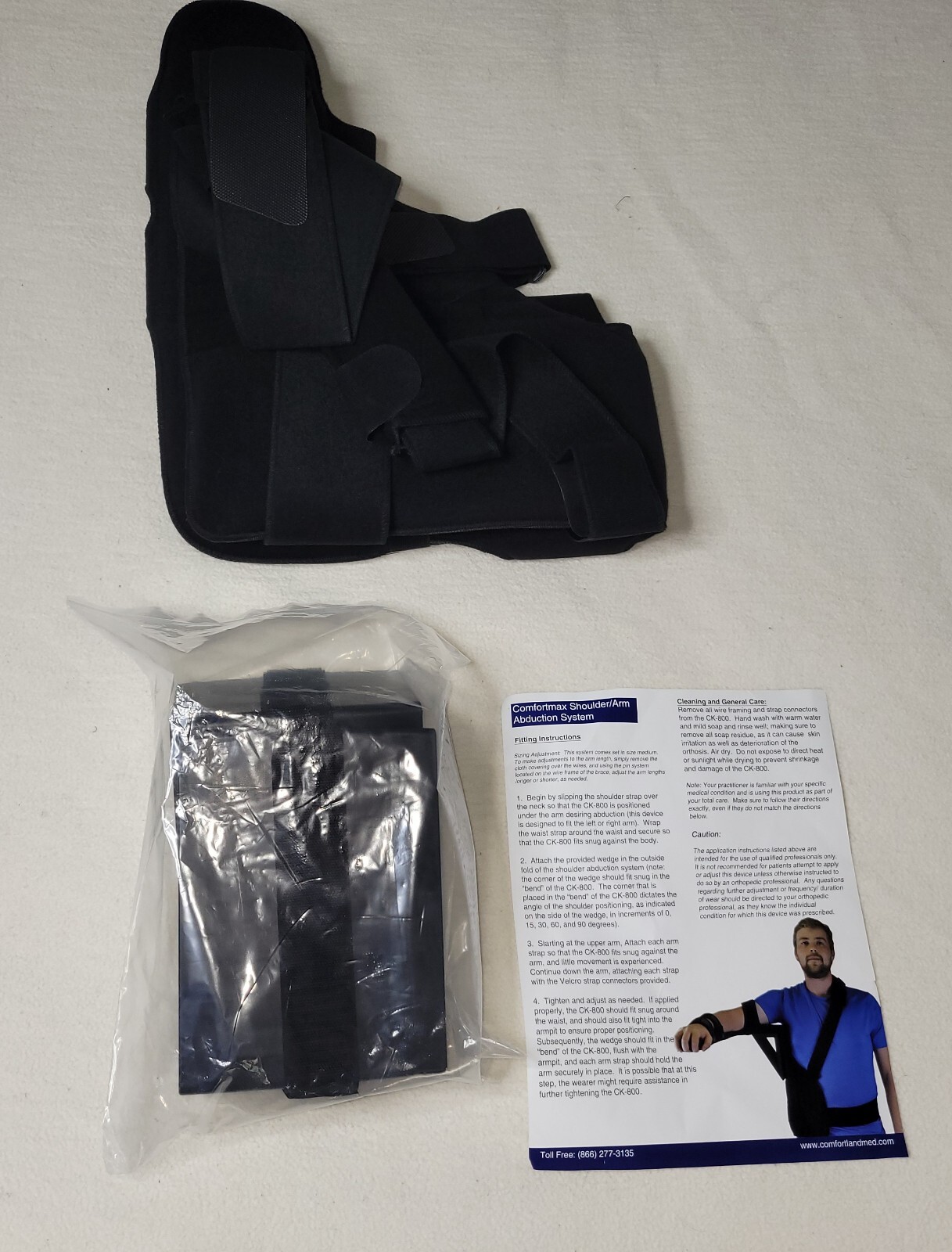 Shoulder Abduction Stabilizer Brace System PDAC L3960 – Stabilize Shoulder
