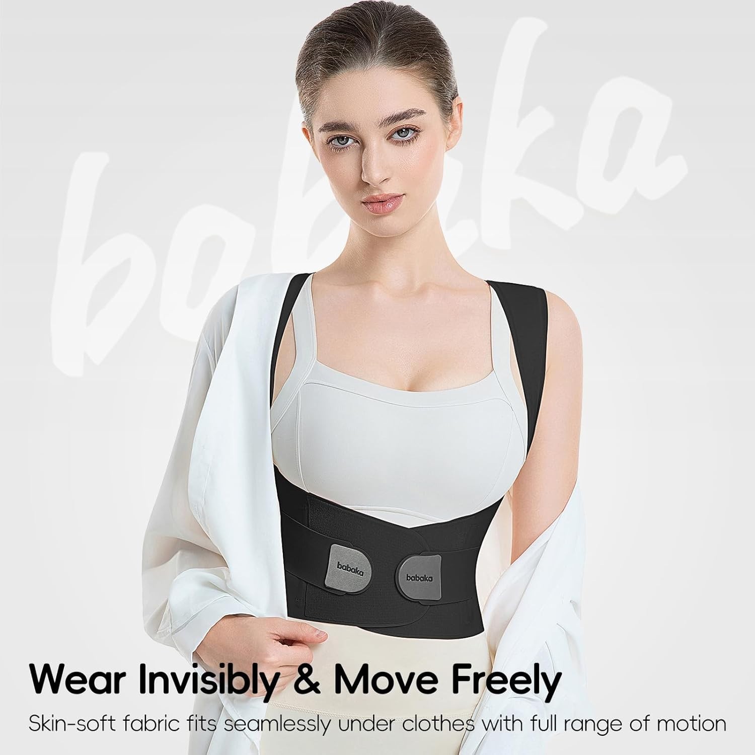 Breathable Women’s Posture Corrector – Invisible Back Support for Everyday Use