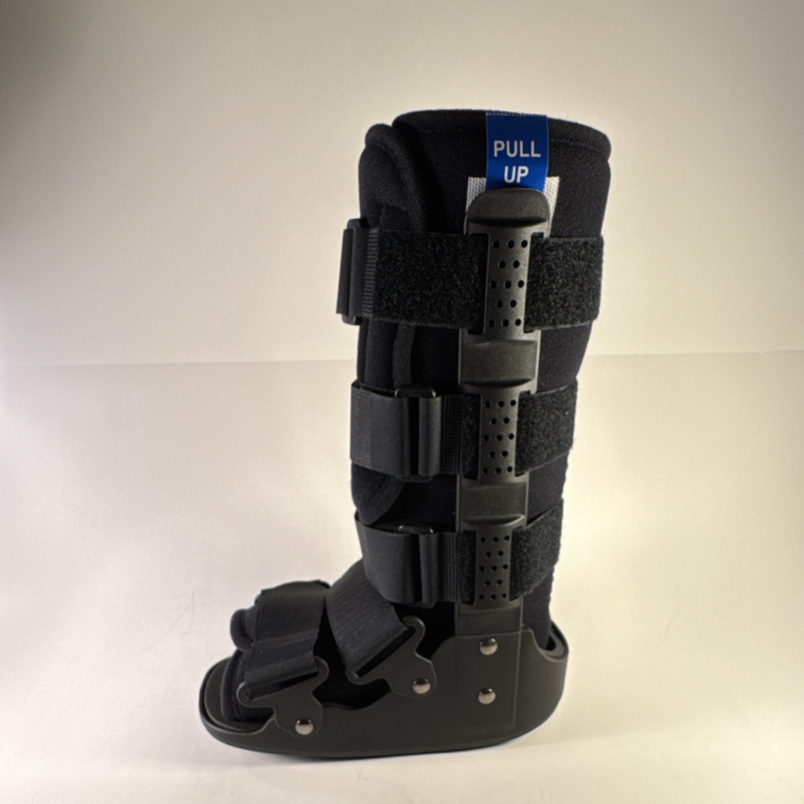 Pediatric Walker Boot Large SL230608 Adjustable Orthopedic Black