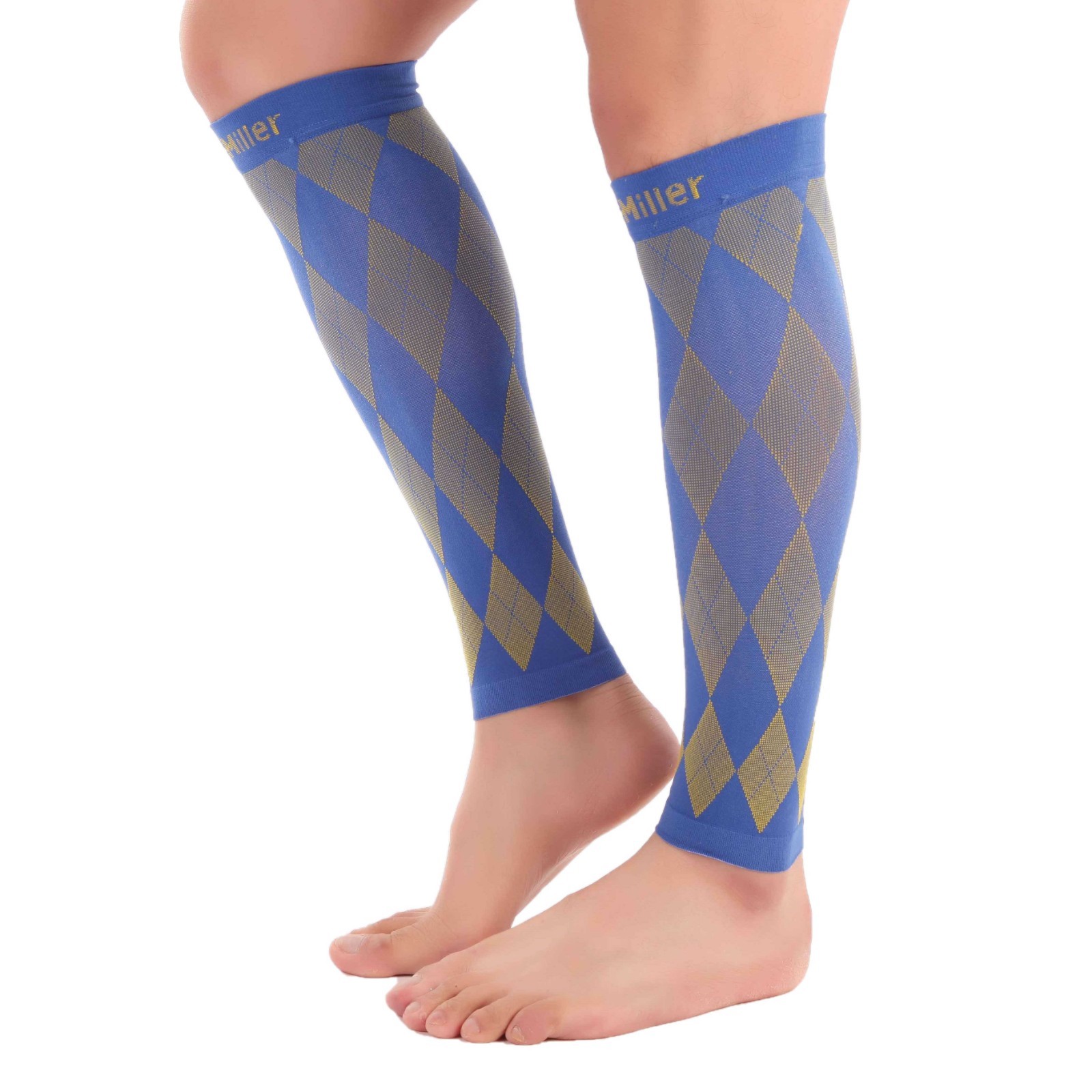 Doc Miller Compression Stockings Calf 20-30mmHG Sleeves For Varicose Pain Relief