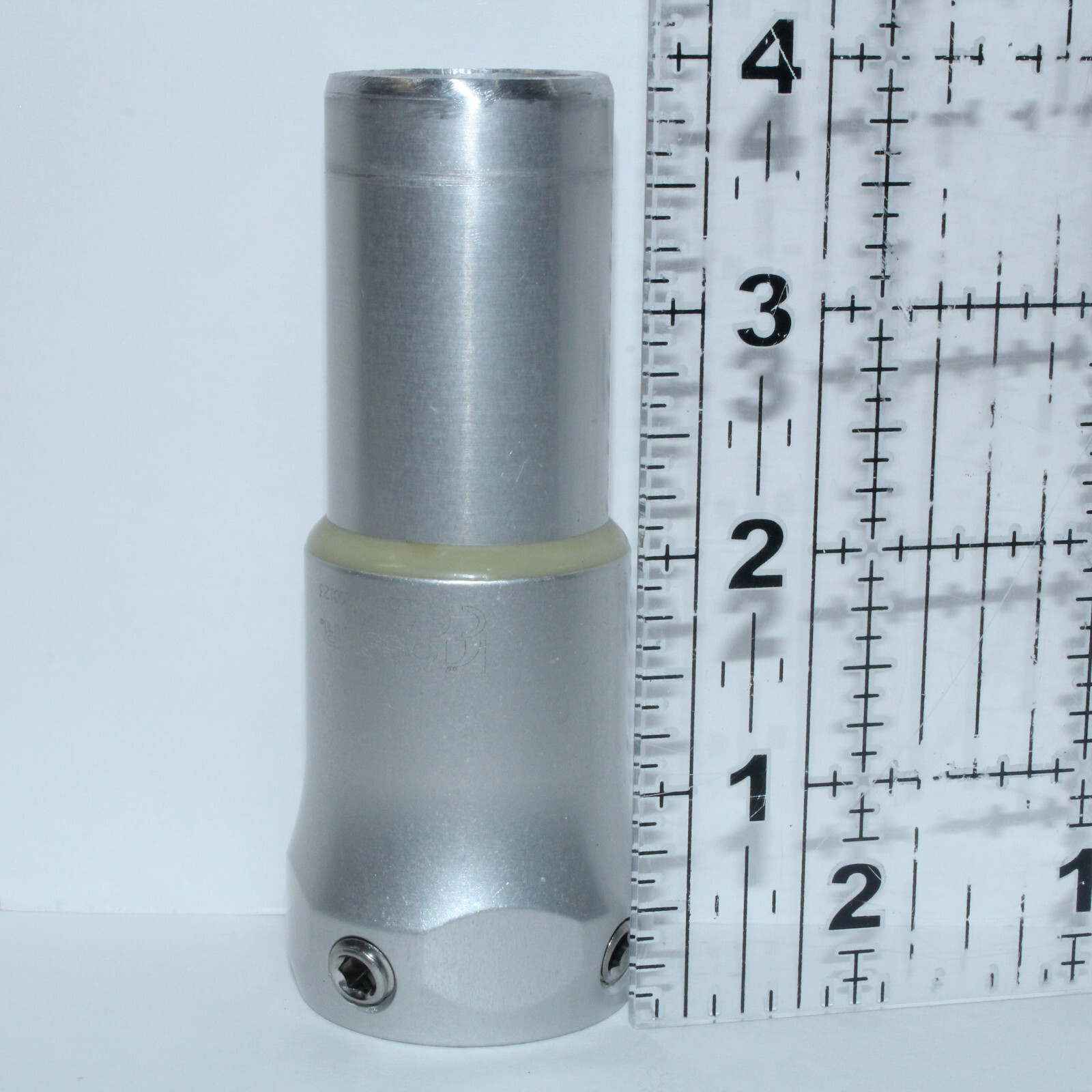 OSSUR A-742010 PROSTHETIC PYLON TUBE FEMALE ADAPTER FOOT ANKLE ALUMINUM L~4″