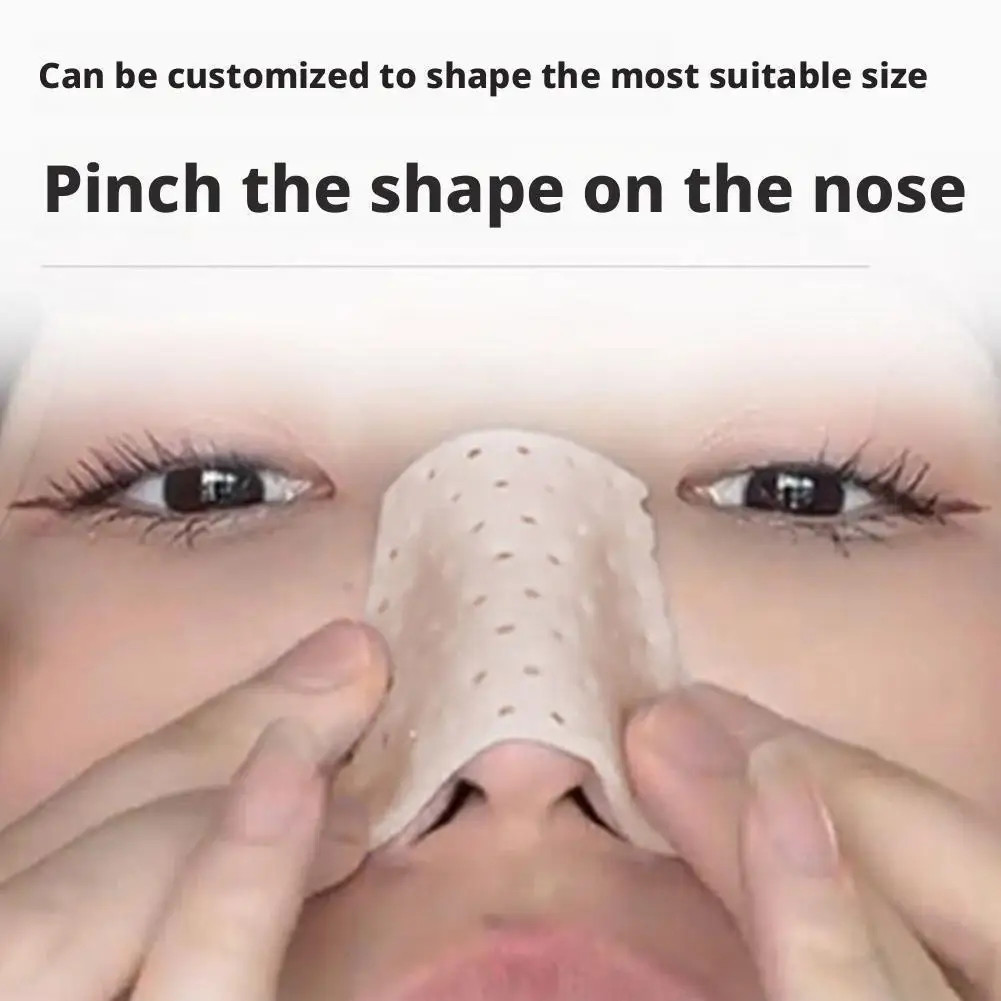 1/2 Packs Thermoplastic Nasal Splints,Trapezoid Nose Brace Splints Nose External