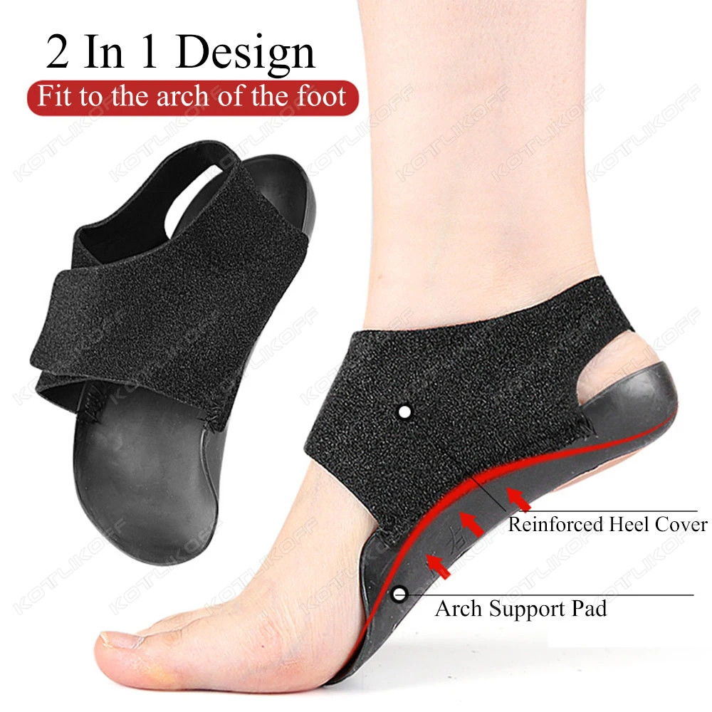 Arch Support Orthopedic Insole For Walk With Arch Half Pad X/O Type Le