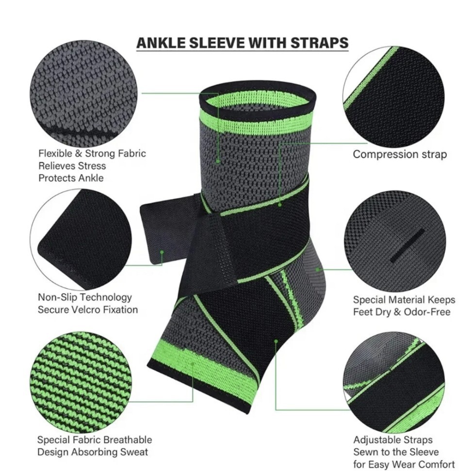 Tobillera Deportiva, protector y Soporte para Proteger el Tobillo y Pie