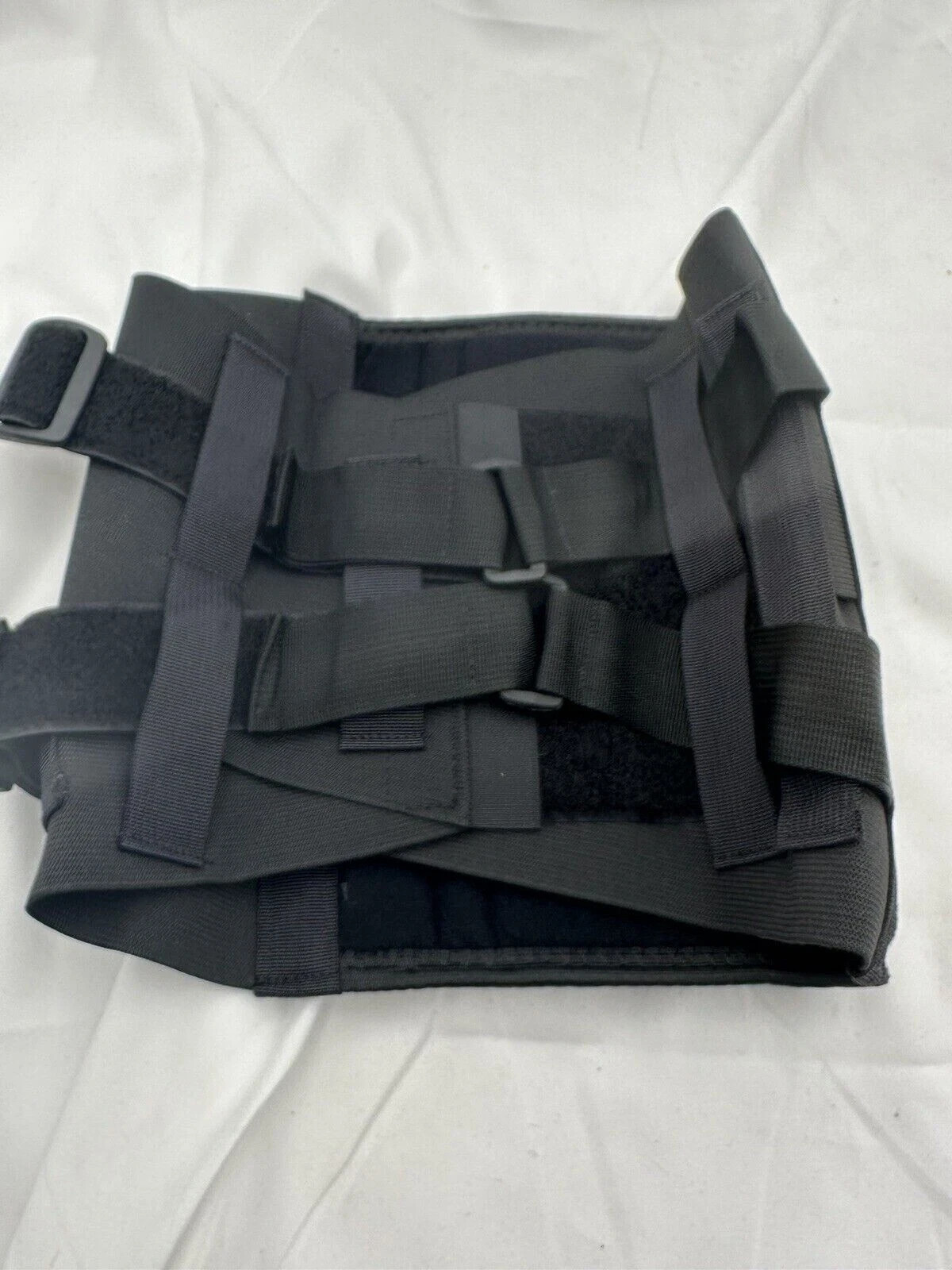 New Options Sports 2XL 12” X 40inch Back Brace Black Side Support Ribs $59