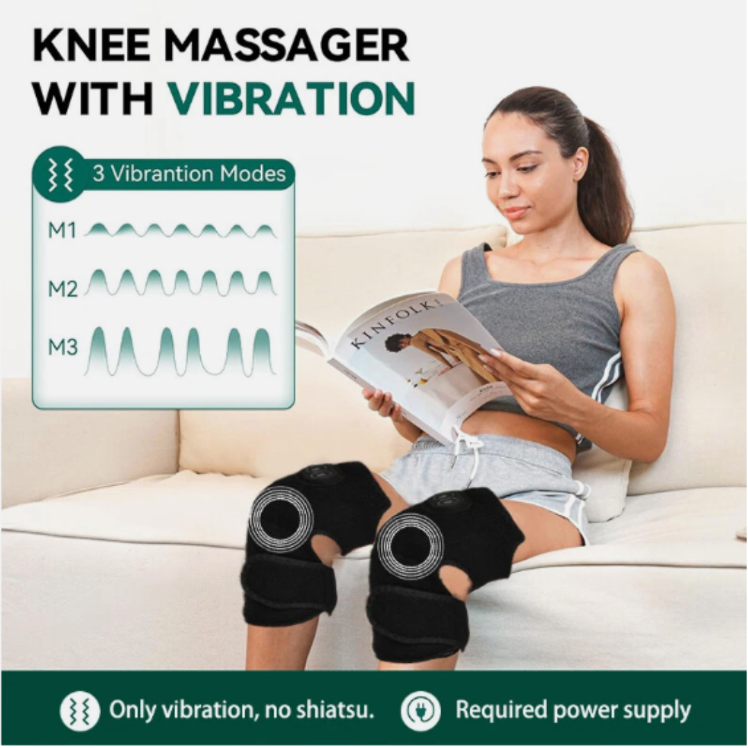 3 In 1 Electric Heated Shoulder Massager Brace with Vibration Joint Pain Relief