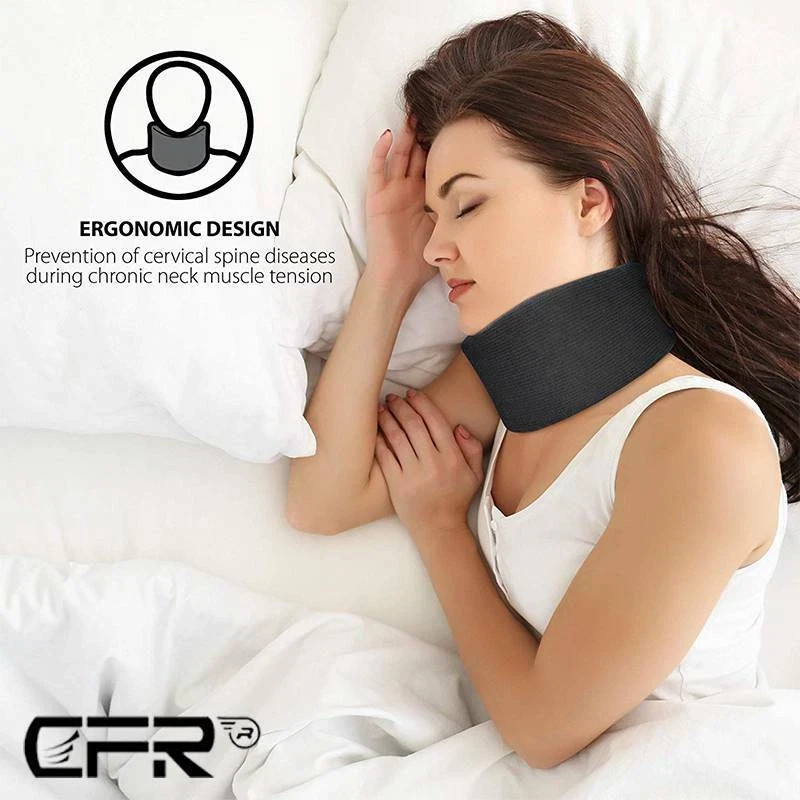 Adjustable Neck Brace Support Wrap Soft Foam Cervical Collar Neck Pain Relief