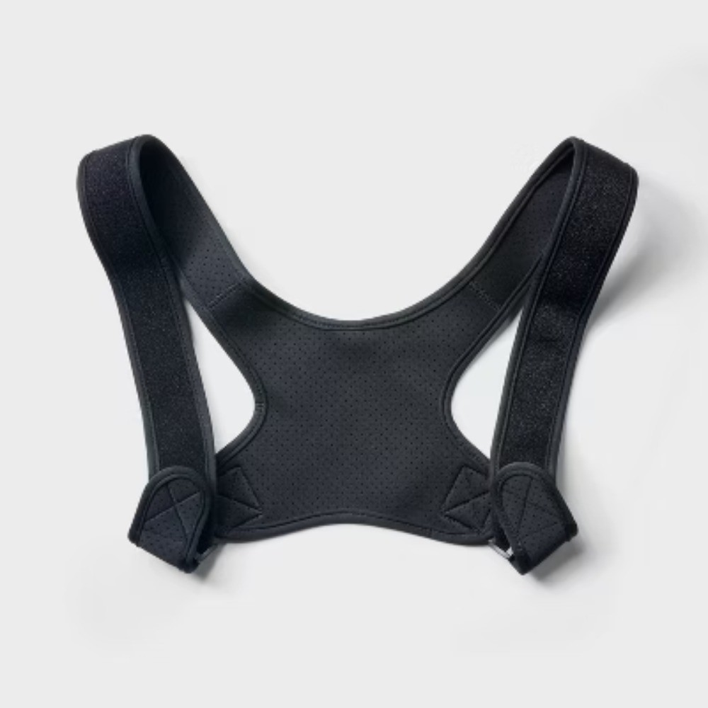 Posture Corrector Back Brace Stretcher: Nylon, 300lb Capacity