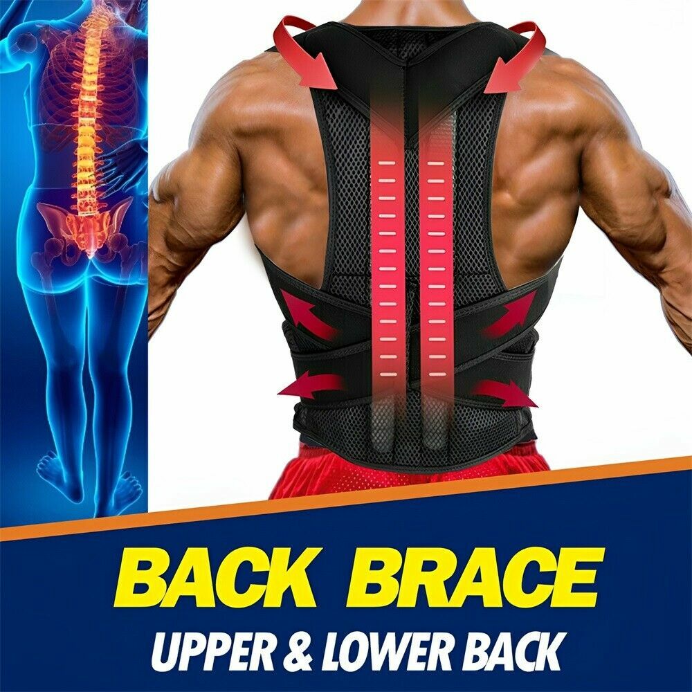 Posture Corrector Brace for Upper Back Thoracic Spine Unisex Pain Relief Corset