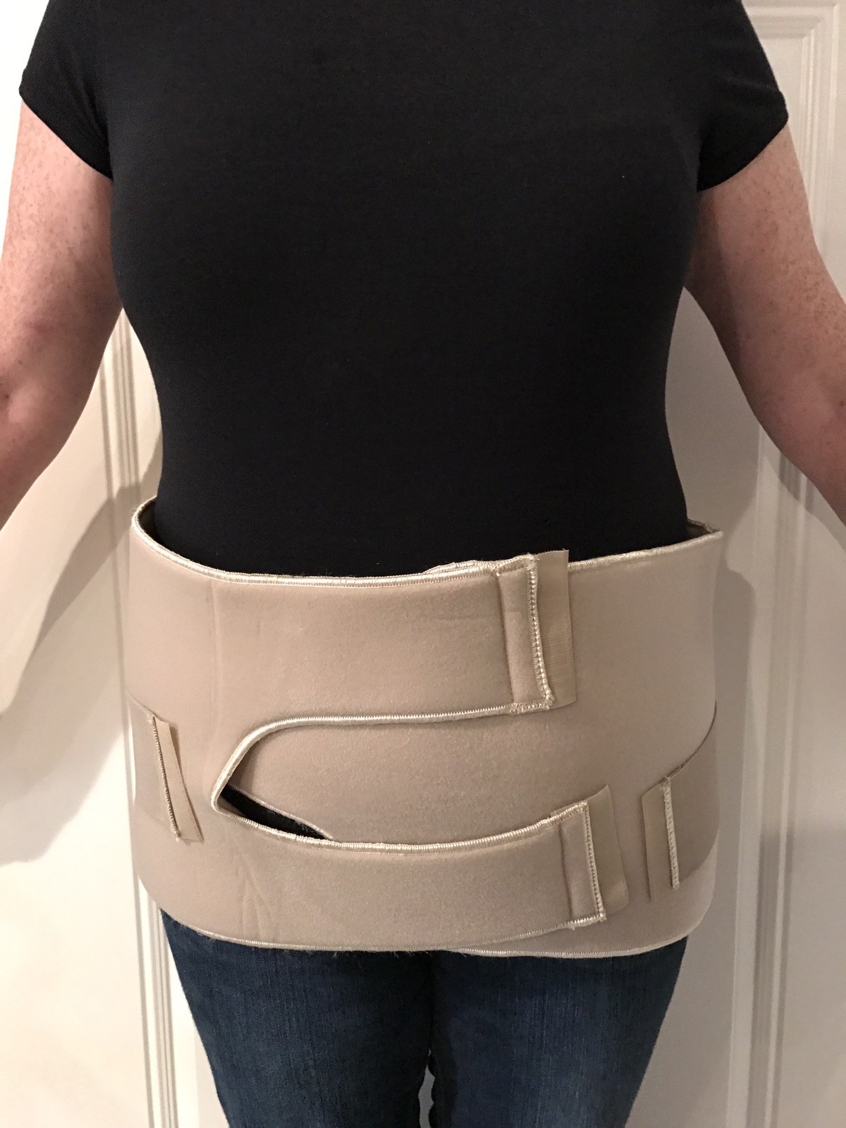 CAMP/TruLife Back Support with Pocket #730, Beige, Large, New, SAVE $50