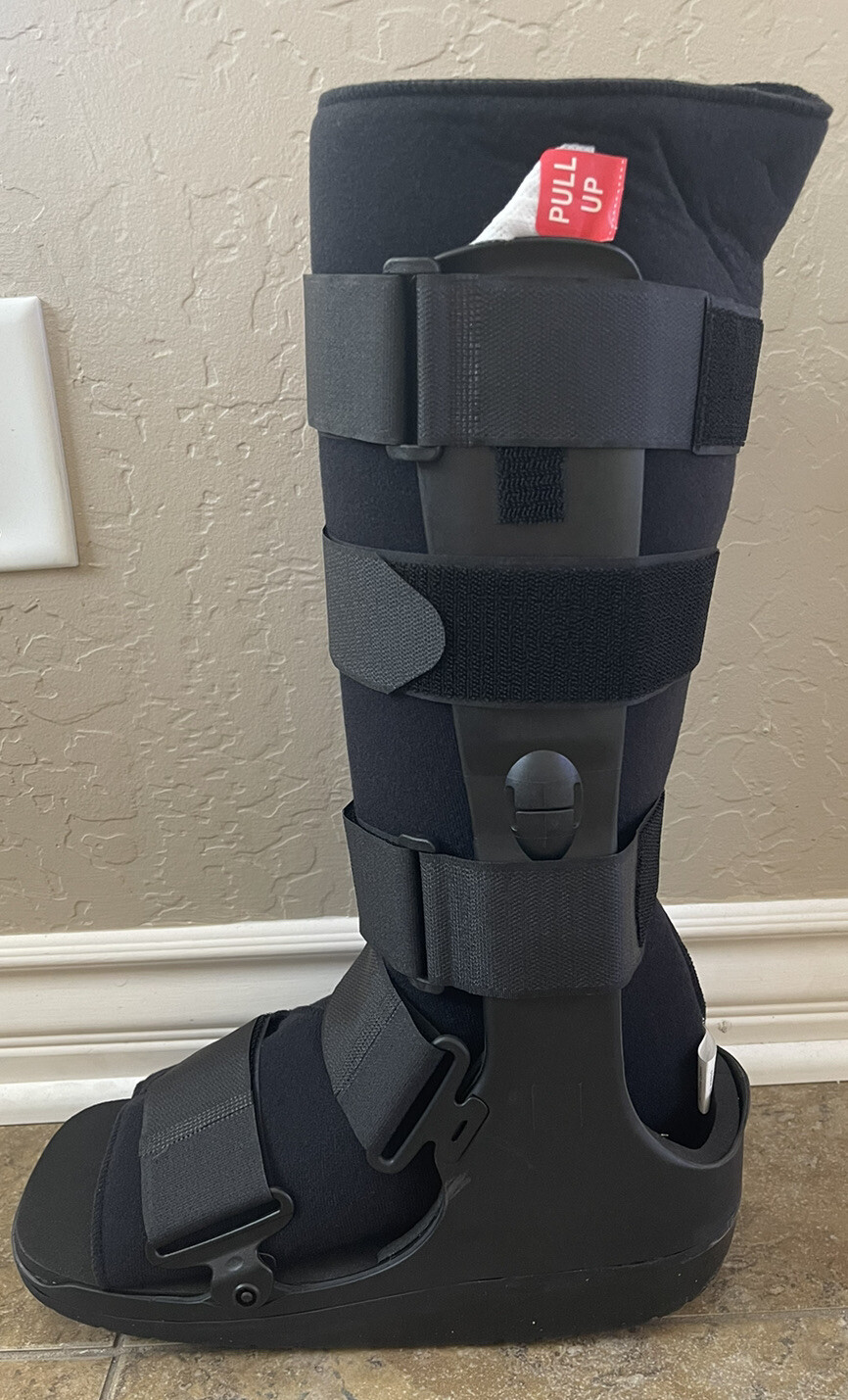 Ossur Equalizer Walker High Top Walking Boot Black Size Large, W0800BLKC