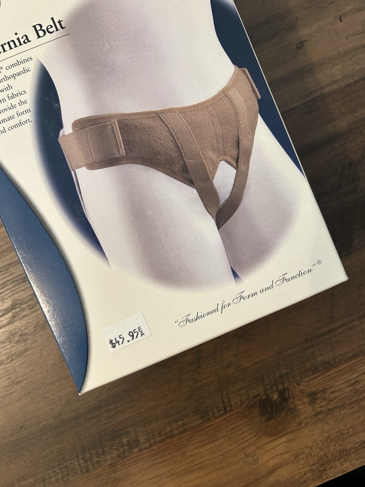 FLA Orthopedics Soft Form Hernia Belt Beige Size Medium New In Box