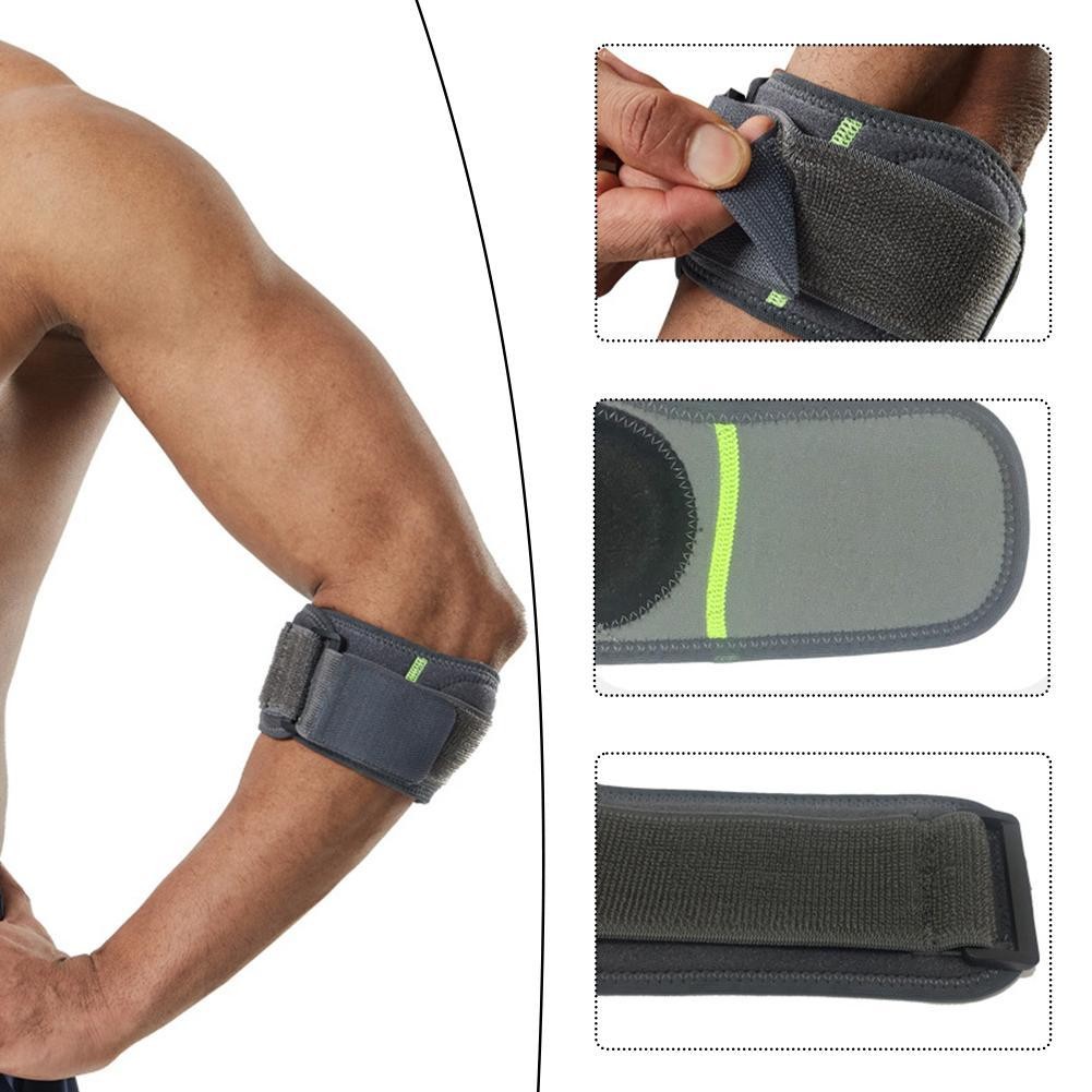 Compression Elbow Strap Brace Pad for Tennis Golf Badminton Pain Relief