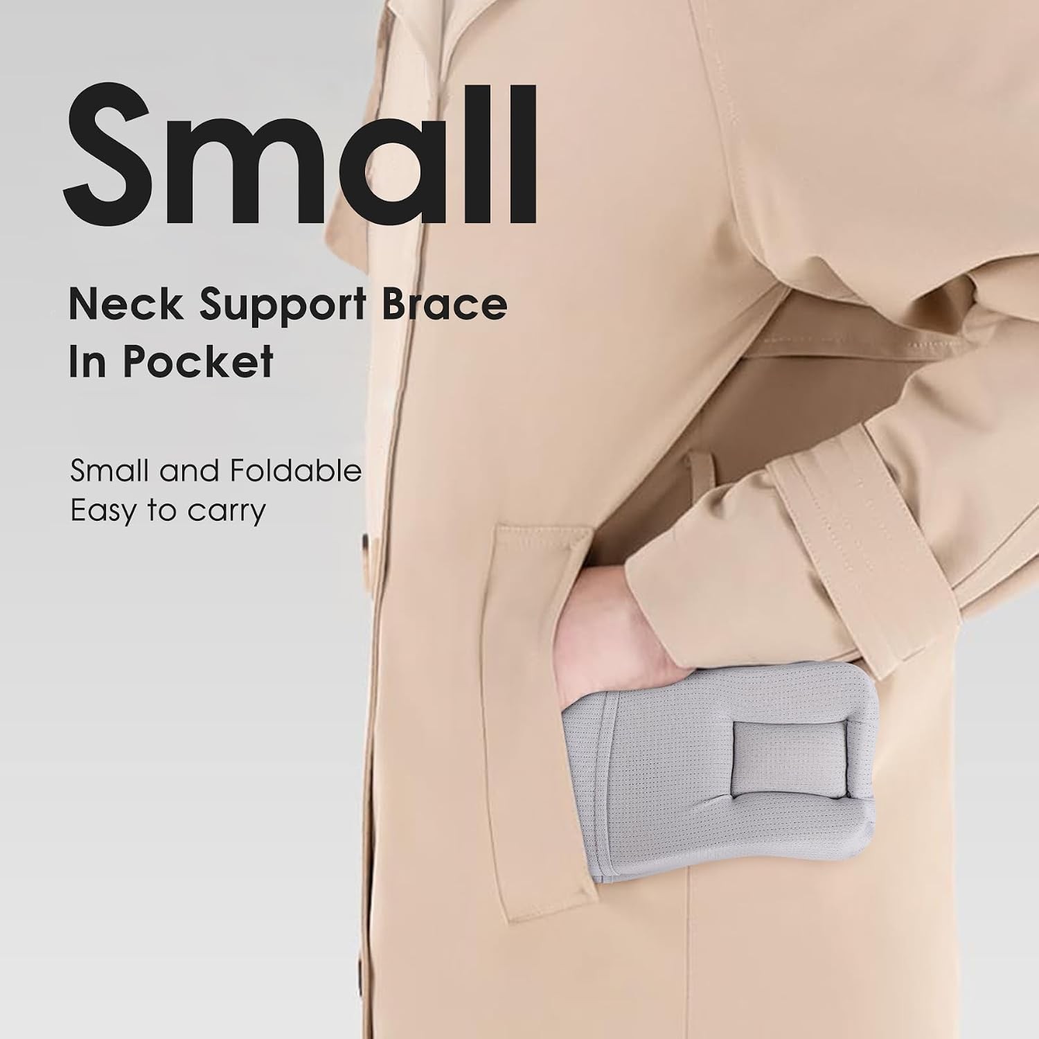 Adjustable Neck Support Brace for Neck Pain Relief and Whiplash Injury