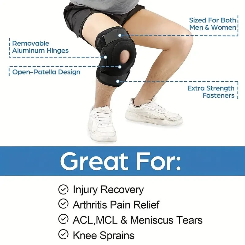 Neenca professional hinged knee brace and patella protector M/ L/XL/XXL you pick