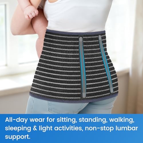 Abdominal Binder Post Surgery for Men Women, Postpartum Belly Band X-Large
