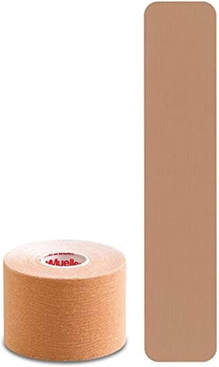 MLR Sports Medicine Kinesiology Tape I-Strip Roll Beige 2″ x 9.75″ 1 Roll 20 Str