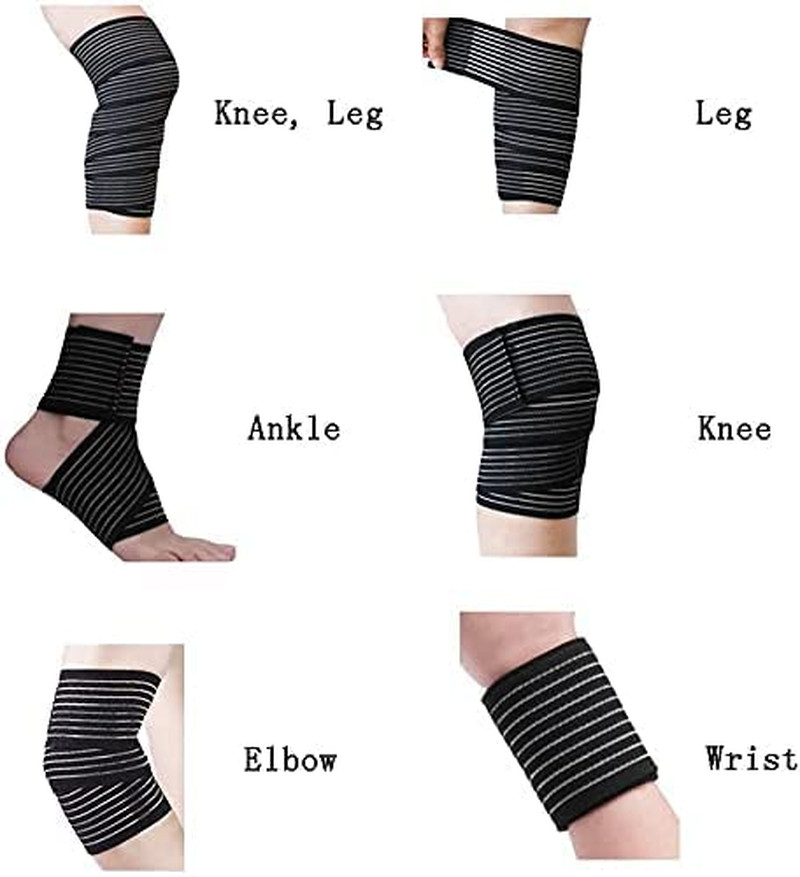 Elastic Lower Leg Calf Compression Support Bandage Sleeve Wrap for Women and …