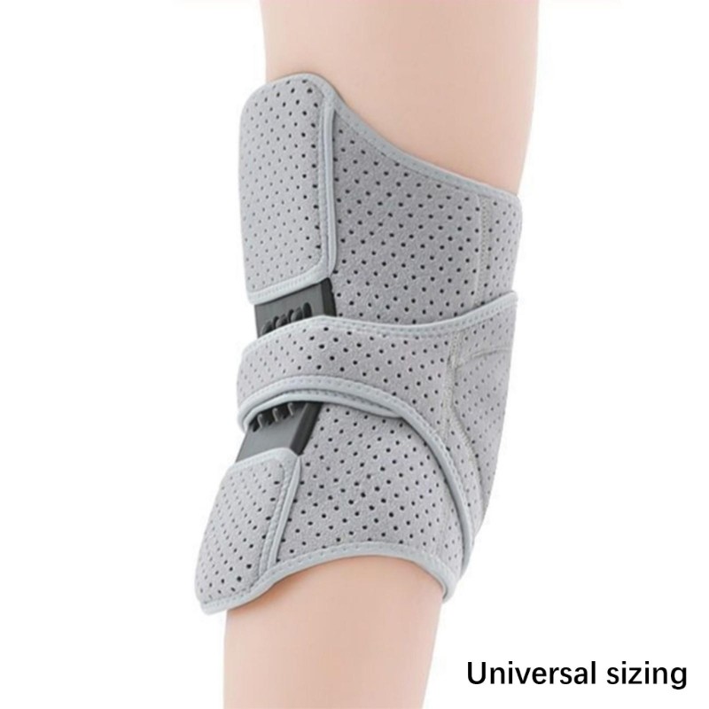 Adjustable Knee Support Brace for Running Hiking Sports with Carbon Steel Spring